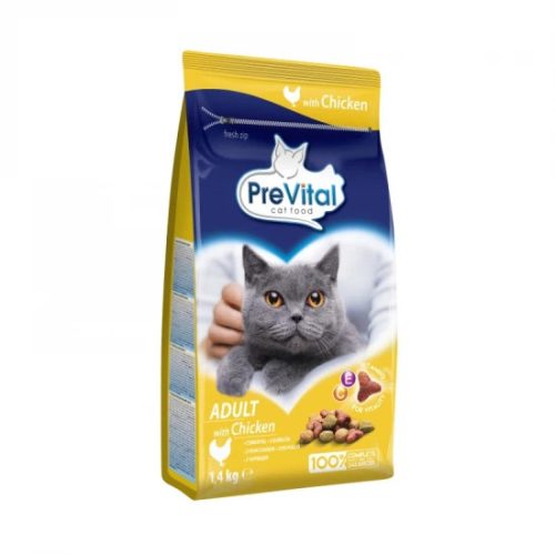 PreVital macskatáp baromfival és zöldséggel 1,4kg
