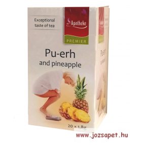   Apotheke - Pu-Erh Tea Ananásszal, 20 filter - Premier Selection