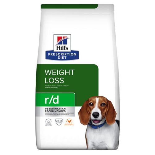 Hill's Prescription Diet r/d Weight Reduction csirke kutyatáp 10kg