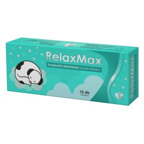 RelaxMax nyugtató hatású tabletta kutyák részére 10db