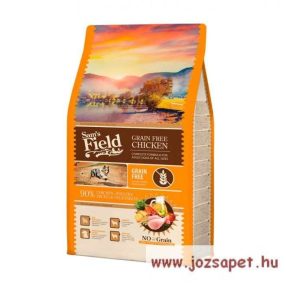  Sam's Field Grain Free, gabonamentes csirkés kutyatáp 13kg