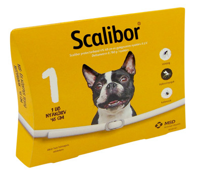 Scalibor nyakörv bolha, kullancs ellen, 48cm
