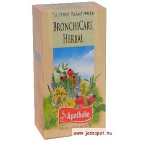 Apotheke - BronchiCare Herbal Tea, 20 filter
