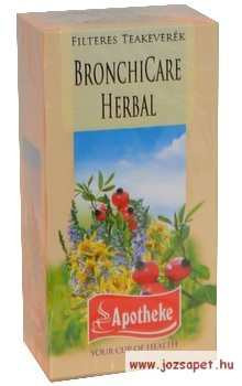 Apotheke - BronchiCare Herbal Tea, 20 filter