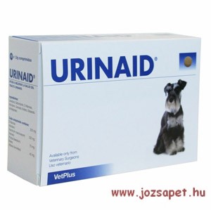 Urinaid tabletta 60db, kutyák alsó húgyúti megbetegedésének kezelésére