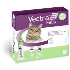 Vectra rácsepegtetős oldat Felis, spot-on macska 3db