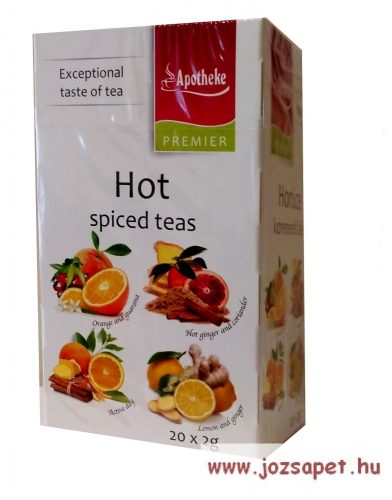 Apotheke - Gyümölcsök és Fűszerek, Vegyes Gyümölcs Tea 4*5 filter- Premier Selection