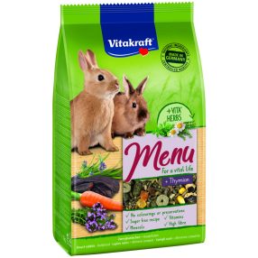 Vitakraft Menü Nyúlnak, Törpenyúlnak kakukkfűvel 1kg