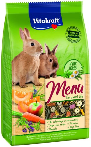 Vitakraft Menü Nyúlnak, Törpenyúlnak 1kg