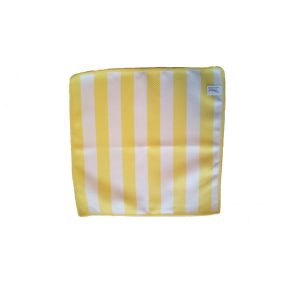 Vixi bambusz sárga csíkos mosogatókendő 30X30 cm