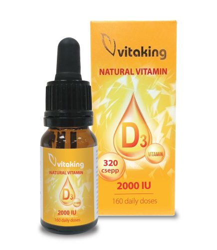 Vitaking D3 Vitamin Csepp  320csepp