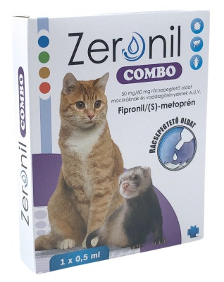 Zeronil Combo Spot On Macskáknak és Vadászgörényeknek 1db/0,5ml
