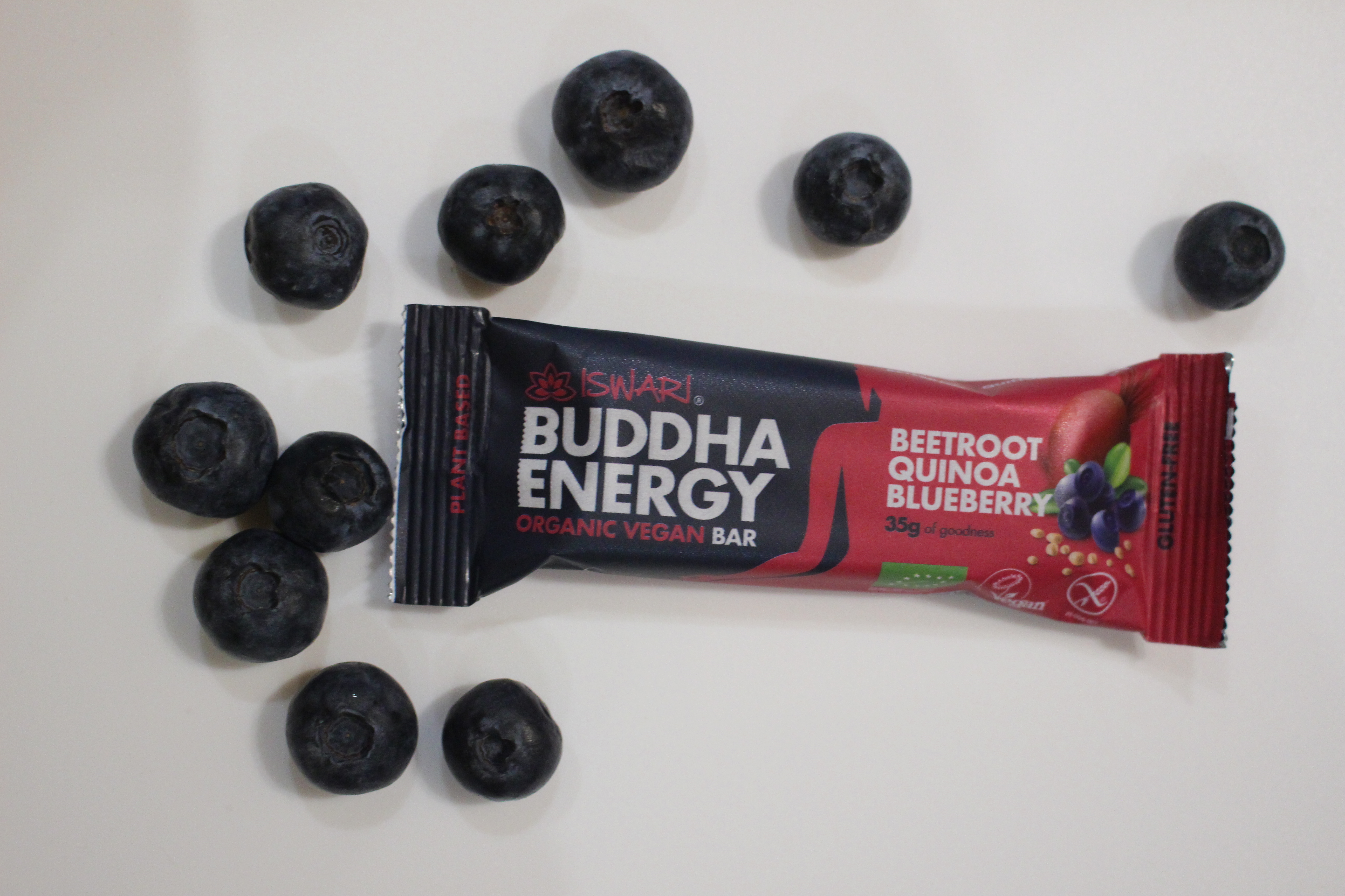 Buddha energia szelet áfonya bogyókkal
