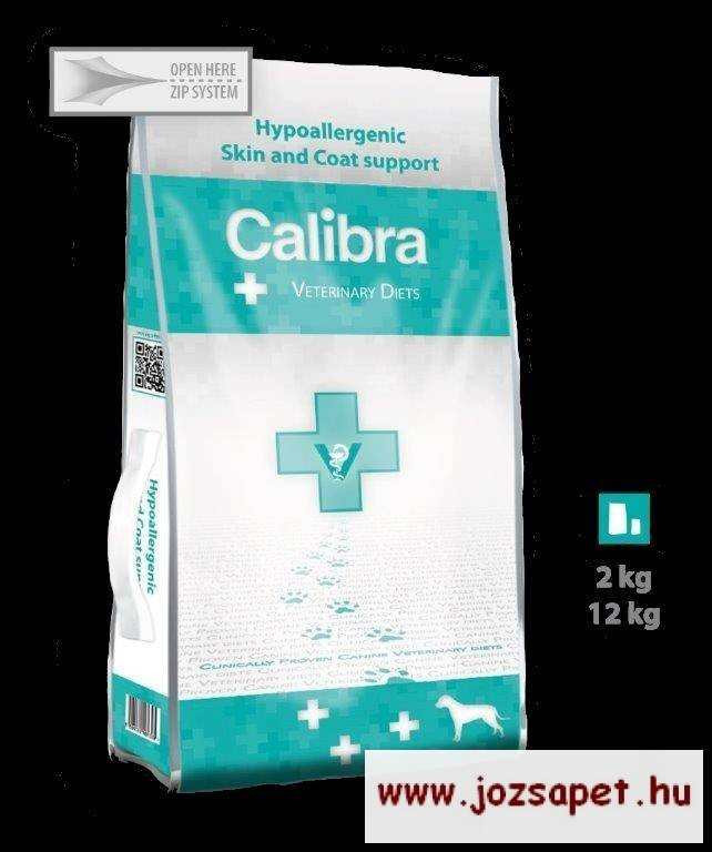 CALIBRA VET Hypoallergenic-diétás gyógytáp allergiás kutyának 2kg