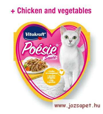 Vitakraft Poésie finom falatok alutasakban macskáknak 3x85g Vitakraft Poésie finom falatok alutasakban macskáknak 3x85g
