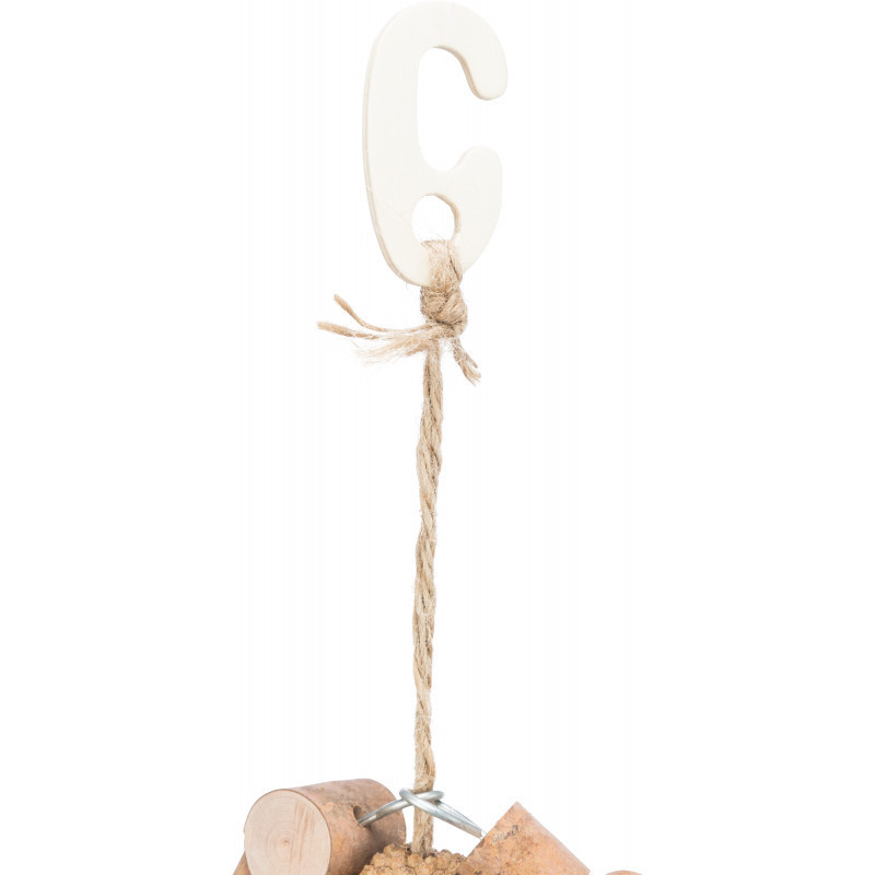 Trixie Játék madárnak csőrkoptató karika fenyőtobozzal 11cm