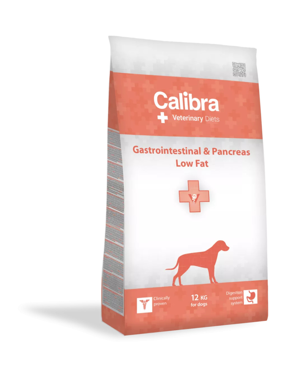Calibra VD Dog Gastrointestinal&Pancreas Low Fat 12kg