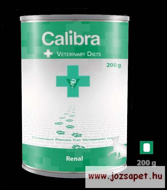 CALIBRA Renal - diétás macskatáp/ gyógytáp konzerv 200g