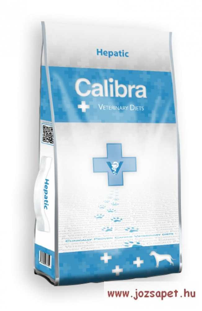 CALIBRA VET Hepatic - diétás kutyatáp, gyógytáp 12kg
