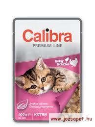 Calibra Cat Premium Kitten Turkey &amp; Chicken 100g