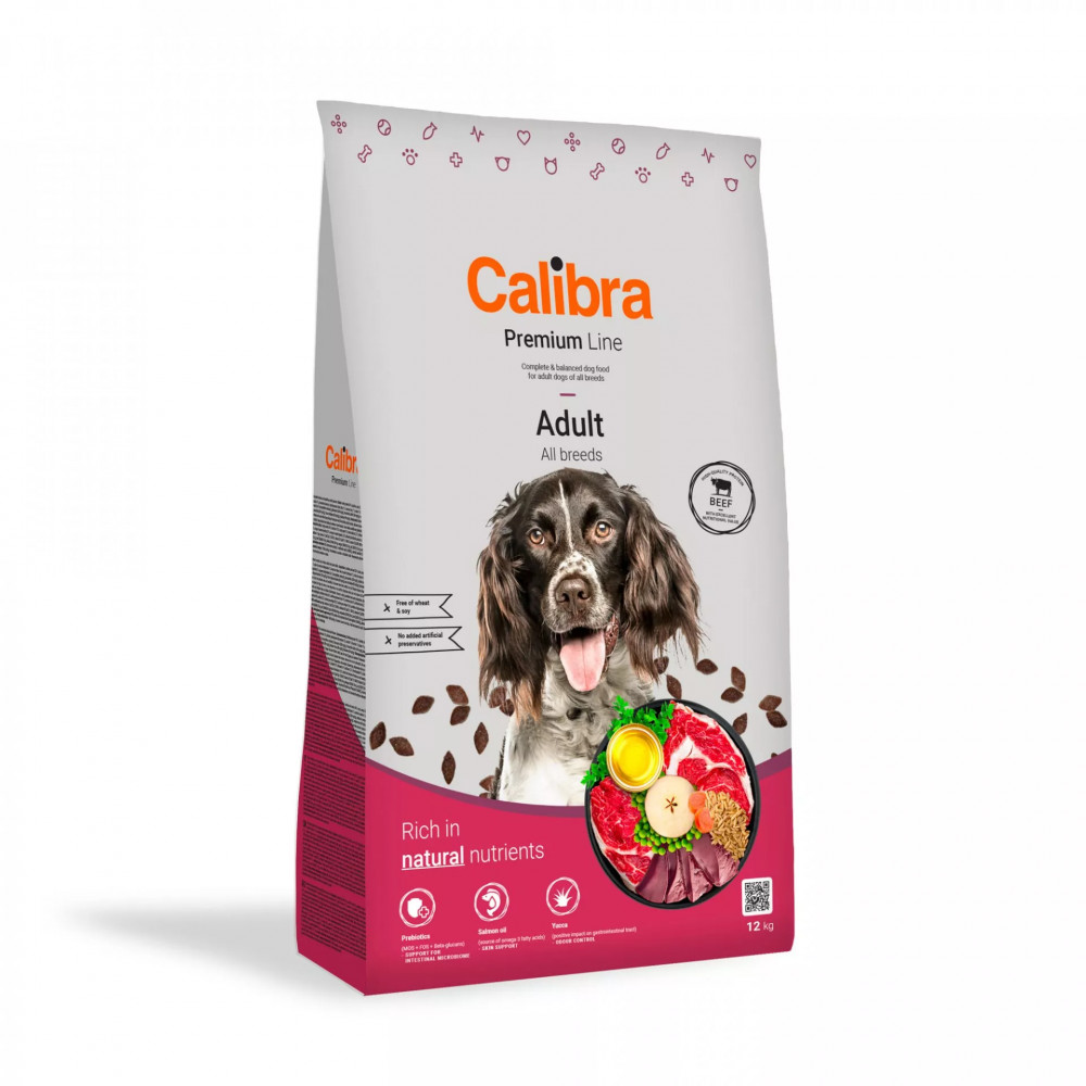 Calibra Dog Premium Line Adult Beef Marha 12 kg