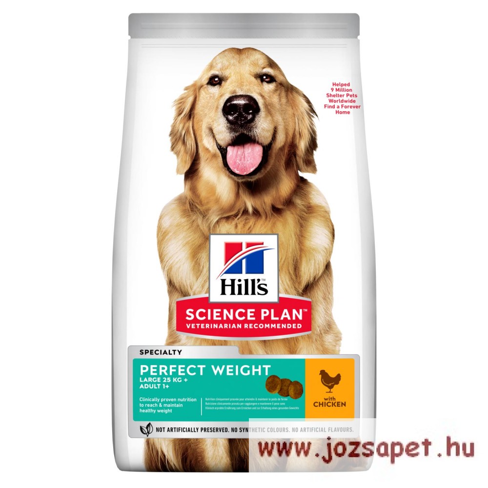 Hill&#039;s SP Canine Adult Perfect Weight Large Breed 12 kg