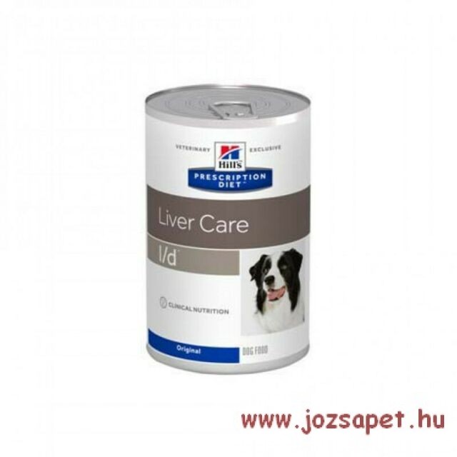 Hill's Canine L/D Liver Care konzerv májbetegségekre kutyának 370g