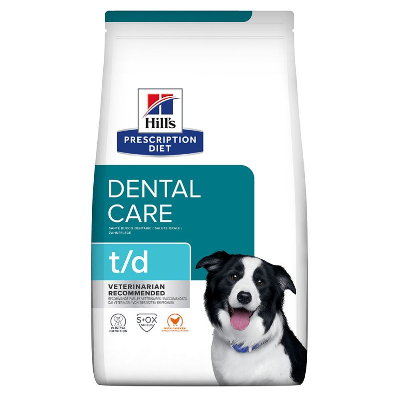 Hill's Prescription Diet t/d Dental Care kutyatáp 10kg
