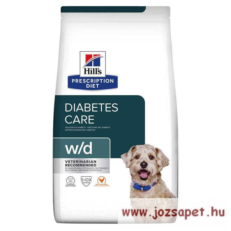 Hill's Prescription Diet Canine W/D kutyatáp 1,5 kg