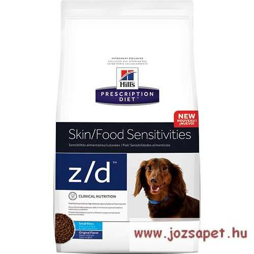 Hill&#039;s PD Canine Z/D ultra MINI diétás Hills kutyatáp 3 kg (2x1,5kg) sensitivities