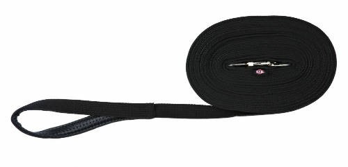 Trixie Tracking Leash - nyomkövető póráz - fekete 15m/20mm